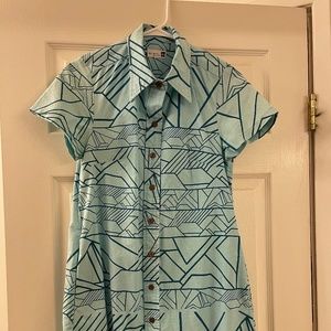 GUC Sig Zane Dress, Light Teal, Small